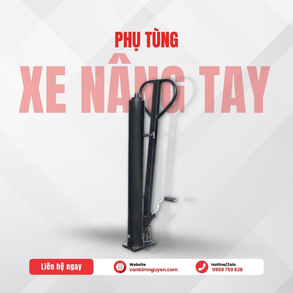 Ty ben xe nâng tay cao