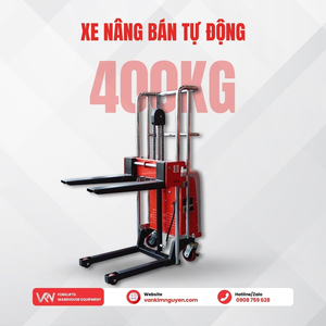 Xe Nâng Bán Tự Động 400Kg