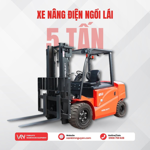 Xe nâng điện ngồi lái 5 tấn