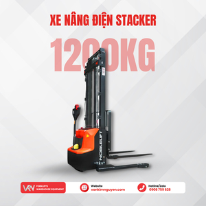 Xe nâng điện stacker 1200Kg