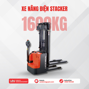 Xe nâng điện stacker 1600Kg
