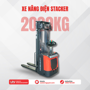 Xe nâng điện stacker 2000Kg