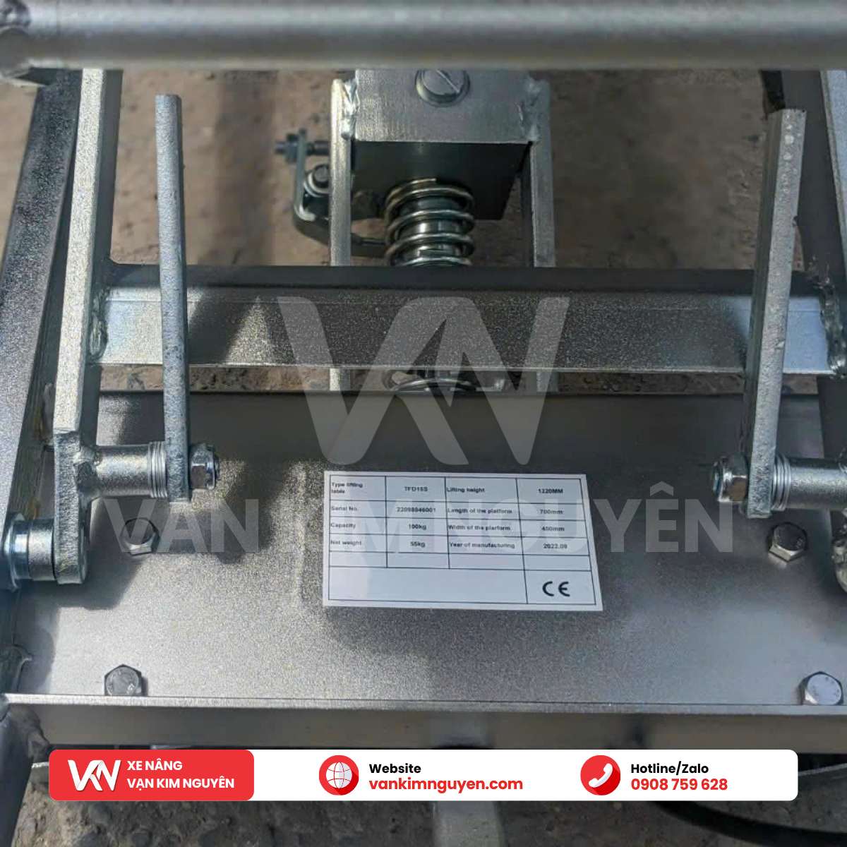 Xe Nâng Mặt Bàn Inox