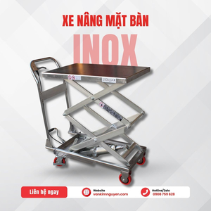 Xe Nâng Mặt Bàn Inox