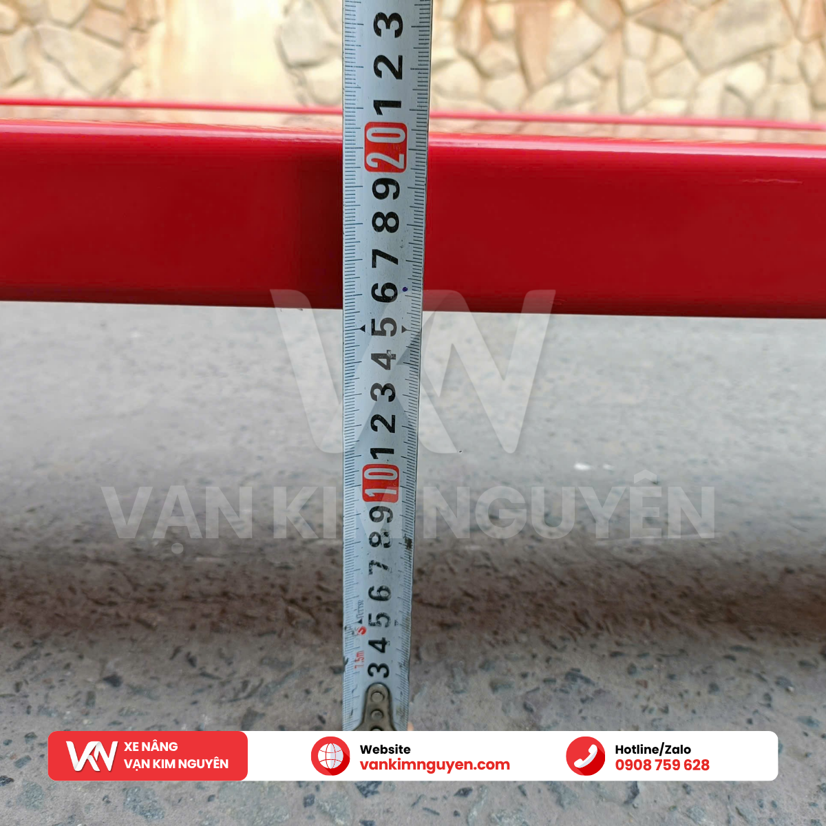 Xe nâng tay càng rộng