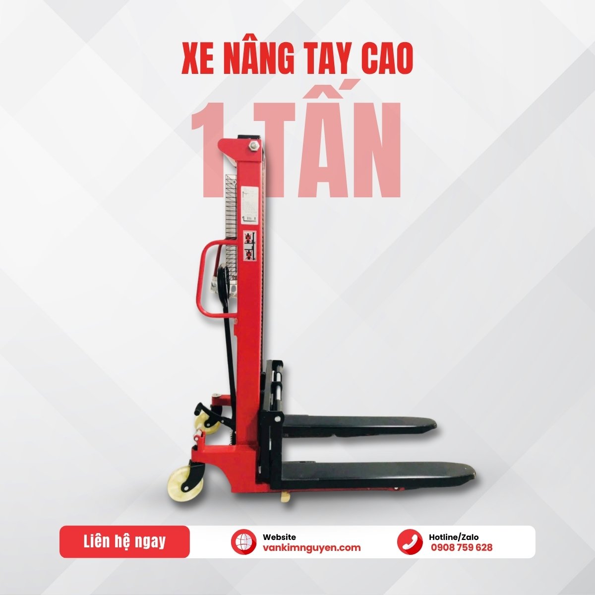 Xe Nâng Tay Cao 1 Tấn