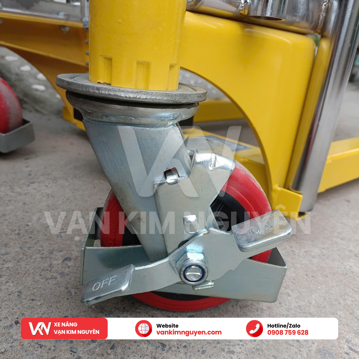 Xe nâng tay cao mini 400kg