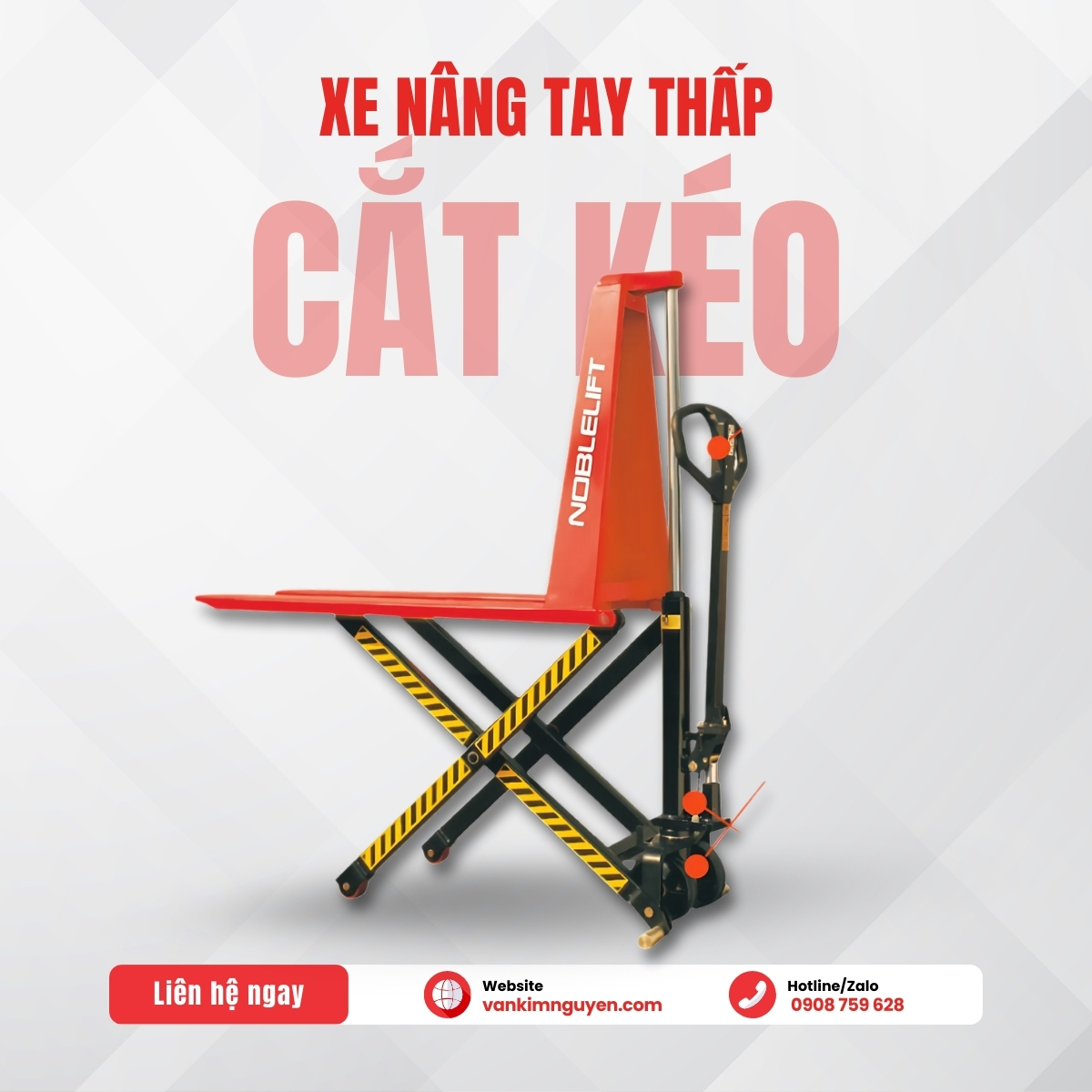 Xe Nâng Tay Cắt Kéo