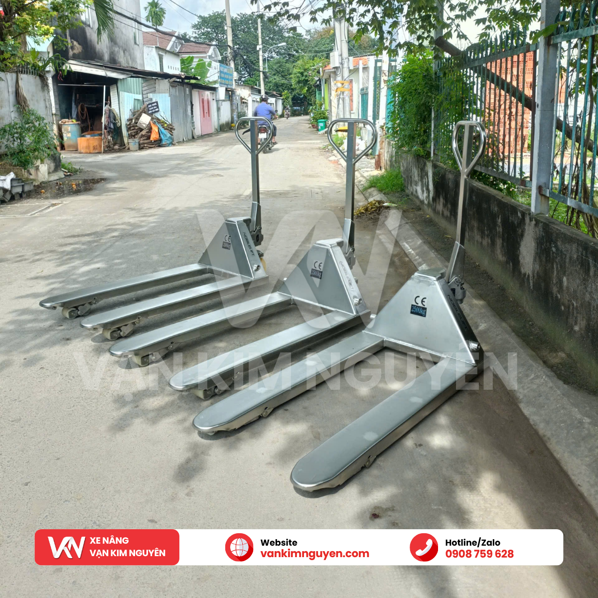 Xe Nâng Tay Inox