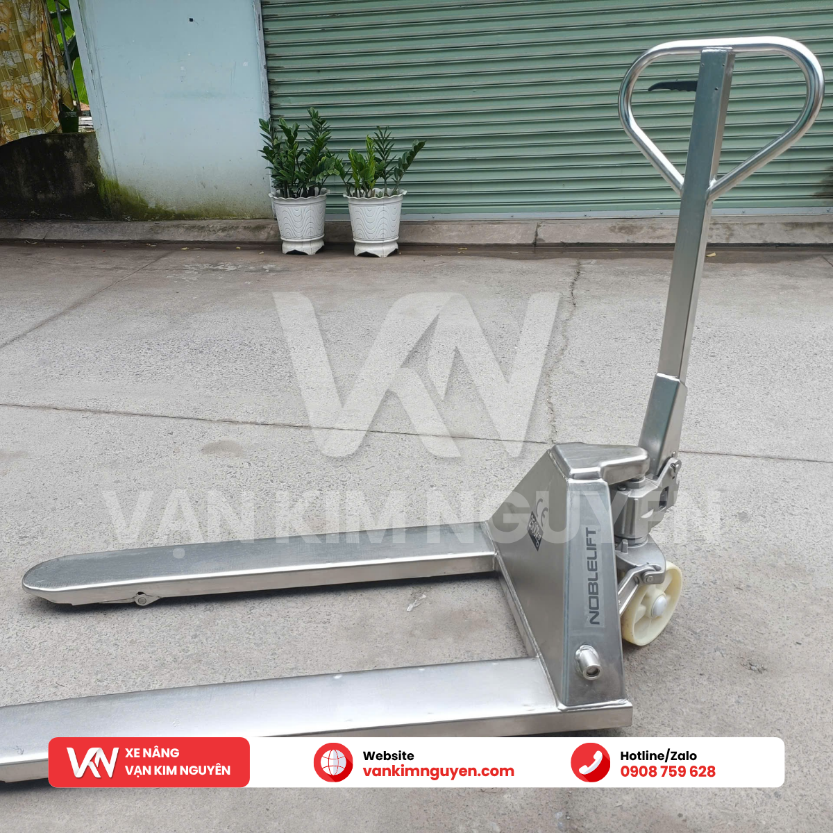 Xe Nâng Tay Inox