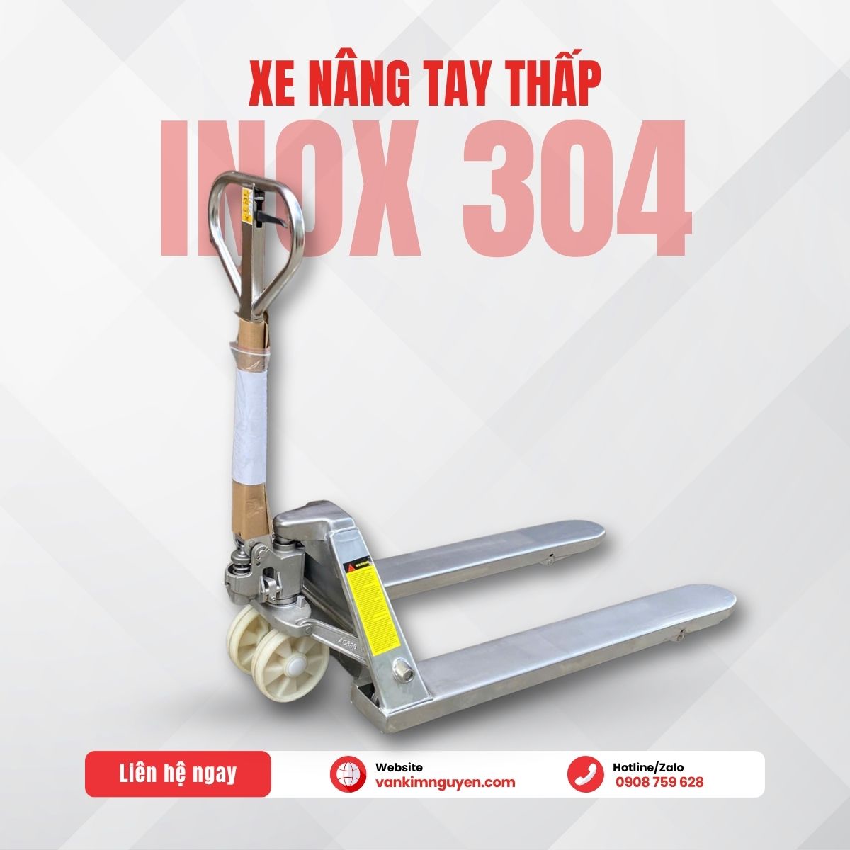 Xe Nâng Tay Inox