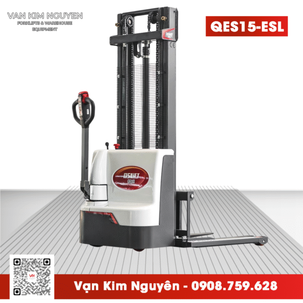 Xe Nâng Điện Đứng Lái QES15E-SL - QSLIFT